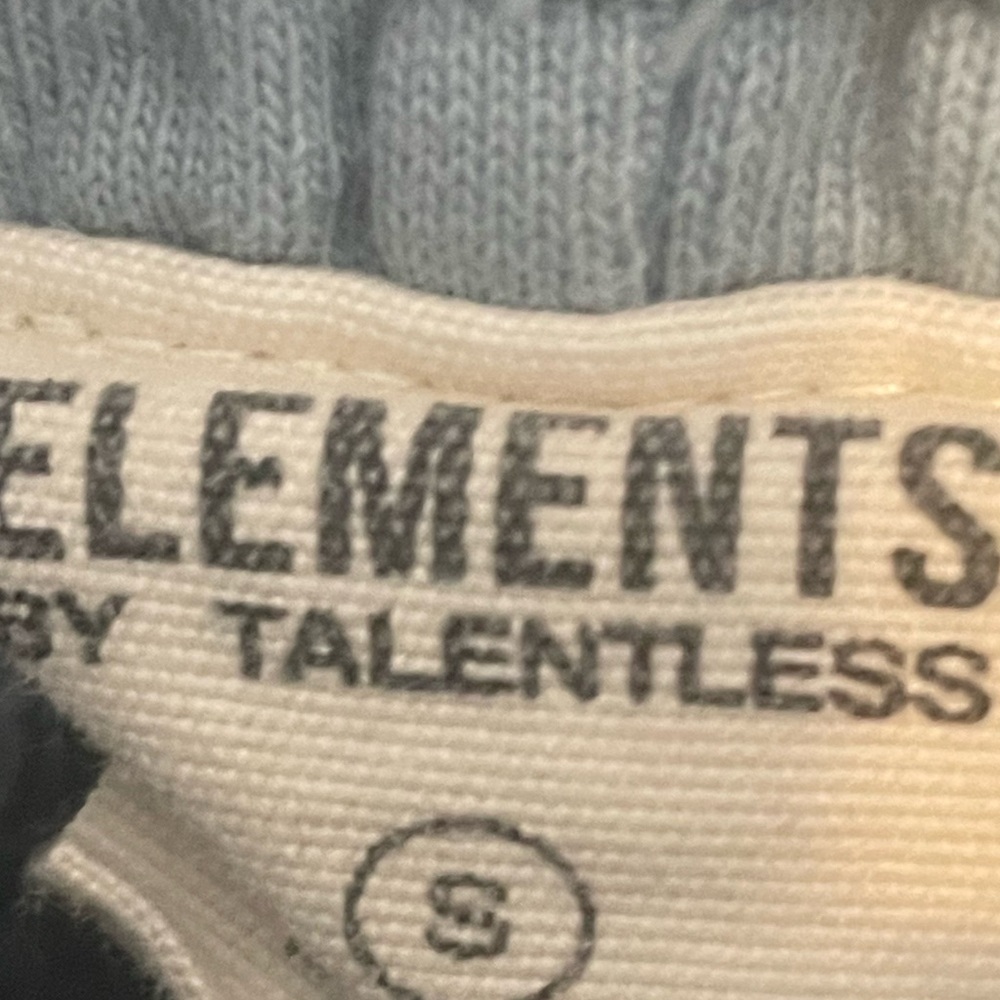 Talentless blue lettered sweatpants - Picture 3 of 4